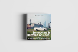 picture of the book Somewhere In-Between Chicago by Chester Alamo Costello